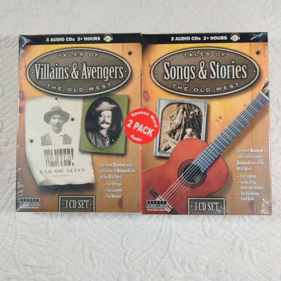 Tales Of The Old West Villains And Adventures Songs And Stories Brand New Sealed - Picture 1 of 7